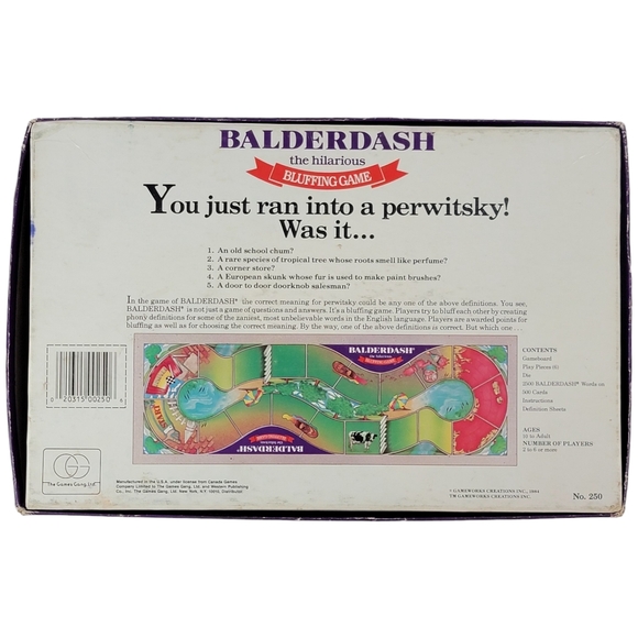 Balderdash The Hilarious Bluffing Game - Gameworks Creations 1984 - Picture 7 of 7